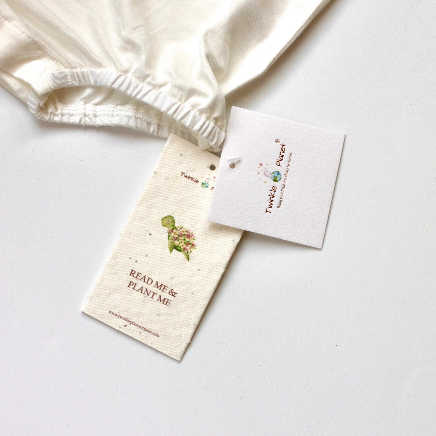 Sustainable Choice Modal Peterpan Collar Short Sleeve Bodysuit - Turtle