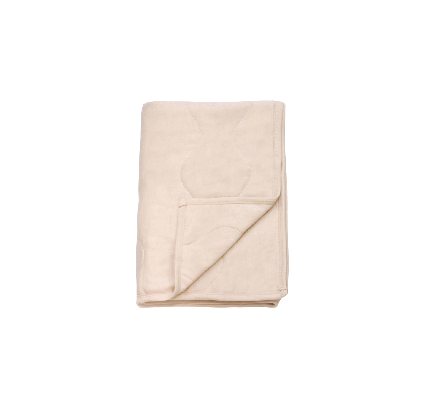 Organic Cotton Quilted Blanket with Plant-based fibre fillings - Purely Natural
