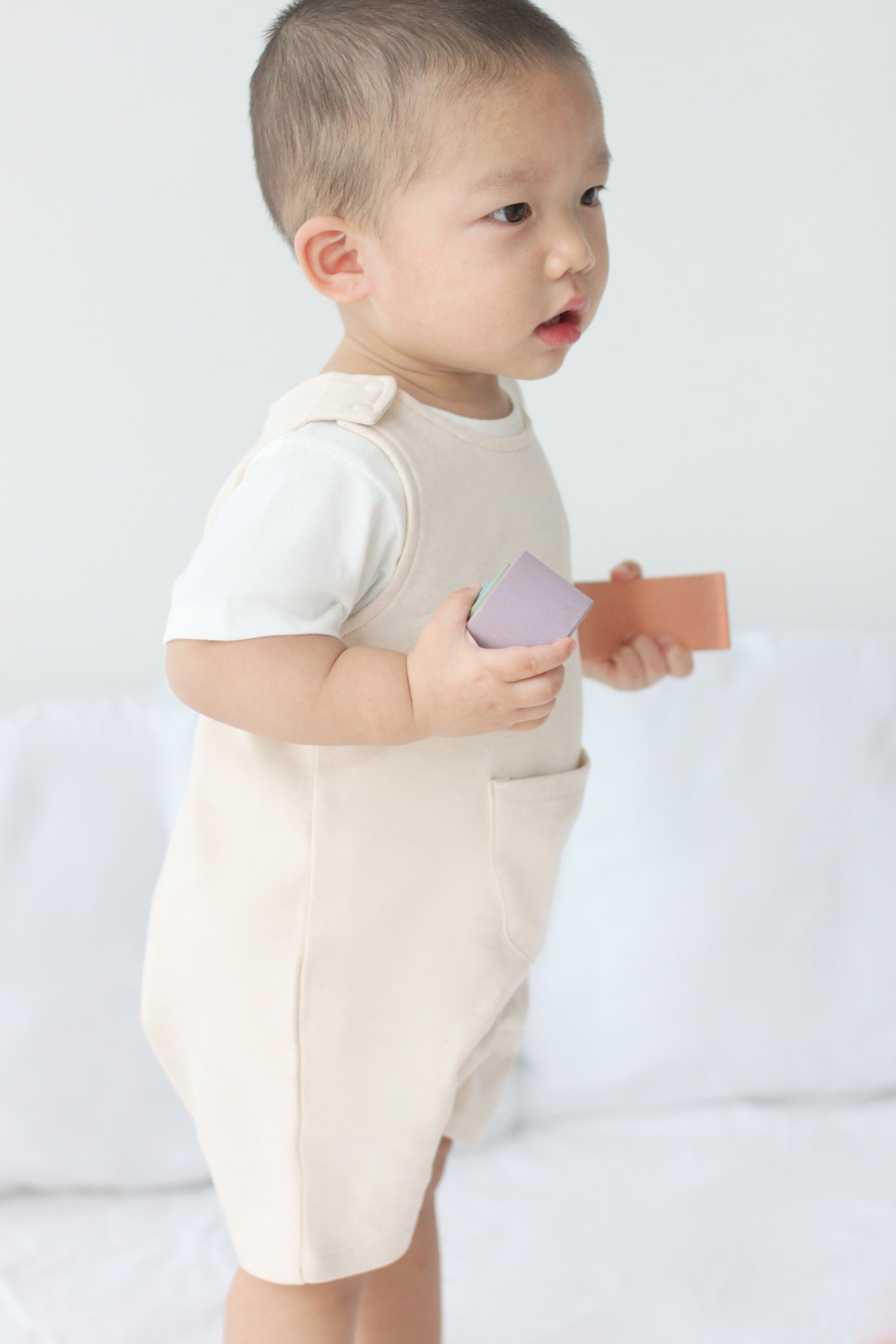 Organic Cotton Baby Overall - Purely Natural
