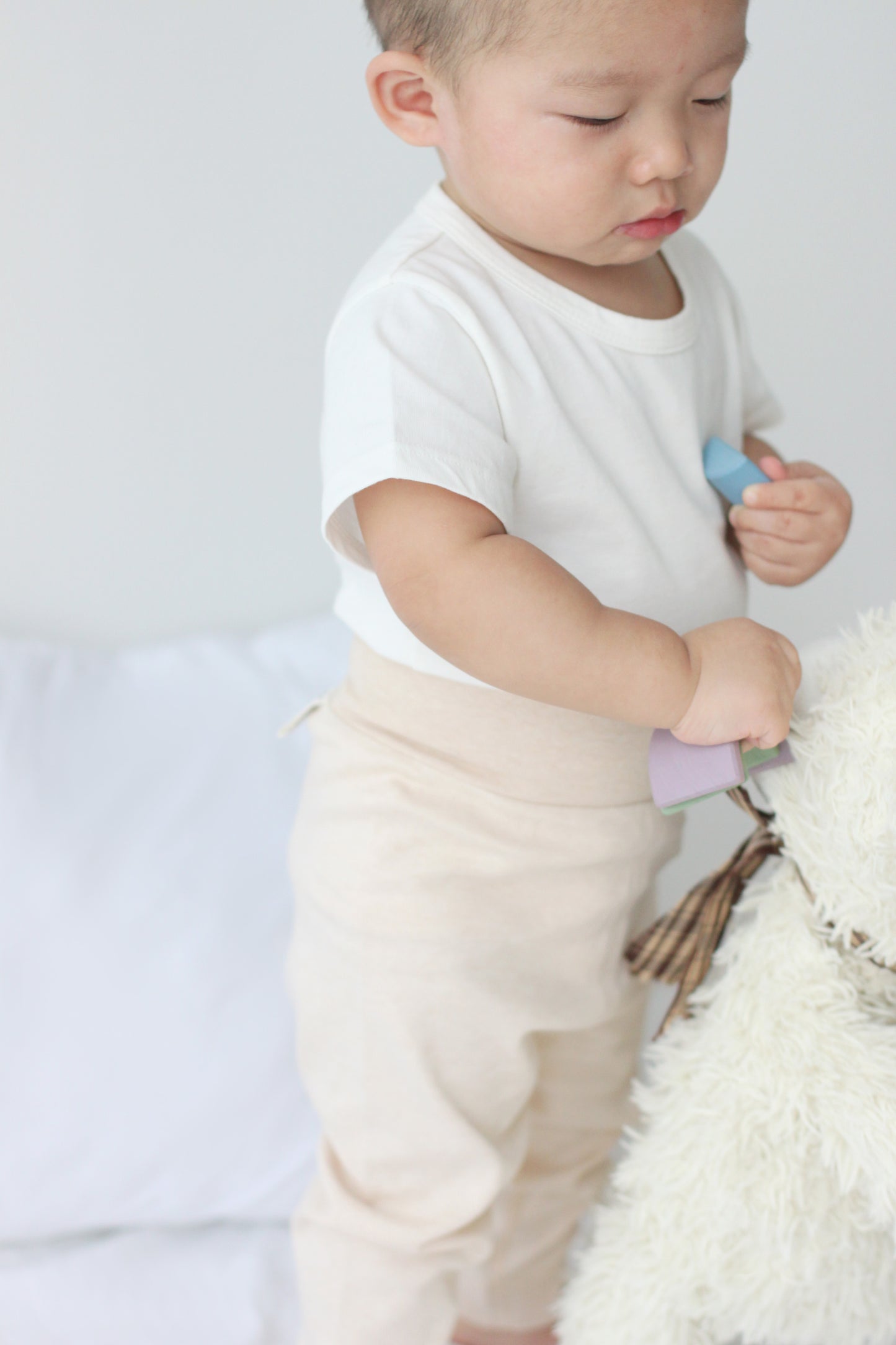 Organic Cotton Baby Trousers -Purely Natural