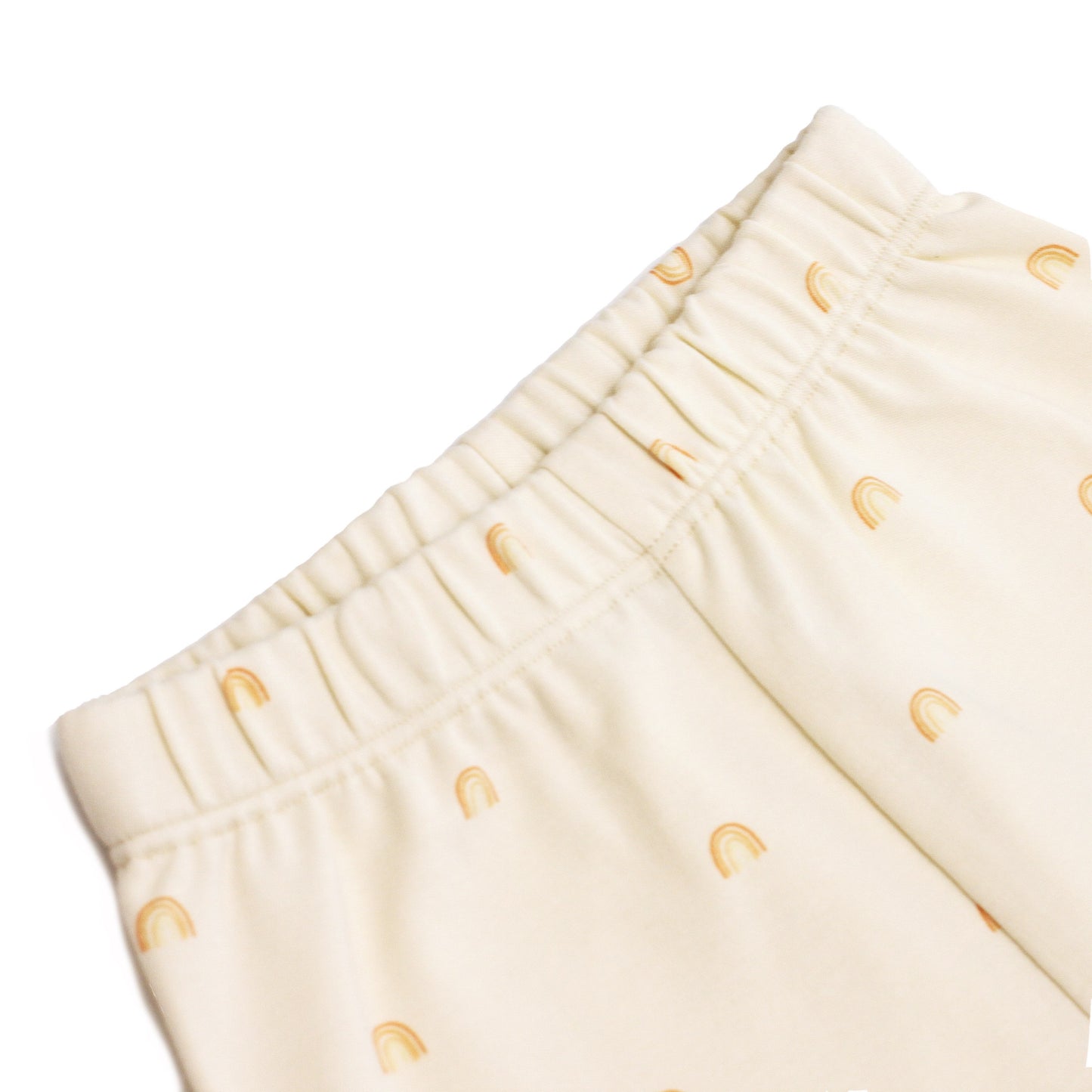 Organic Cotton Long Sleeve Pyjamas - Sunshine Rainbow