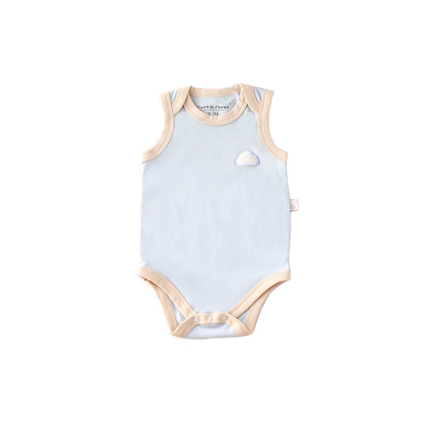 CloudTouch Organic Cotton Sleeveless Bodysuit