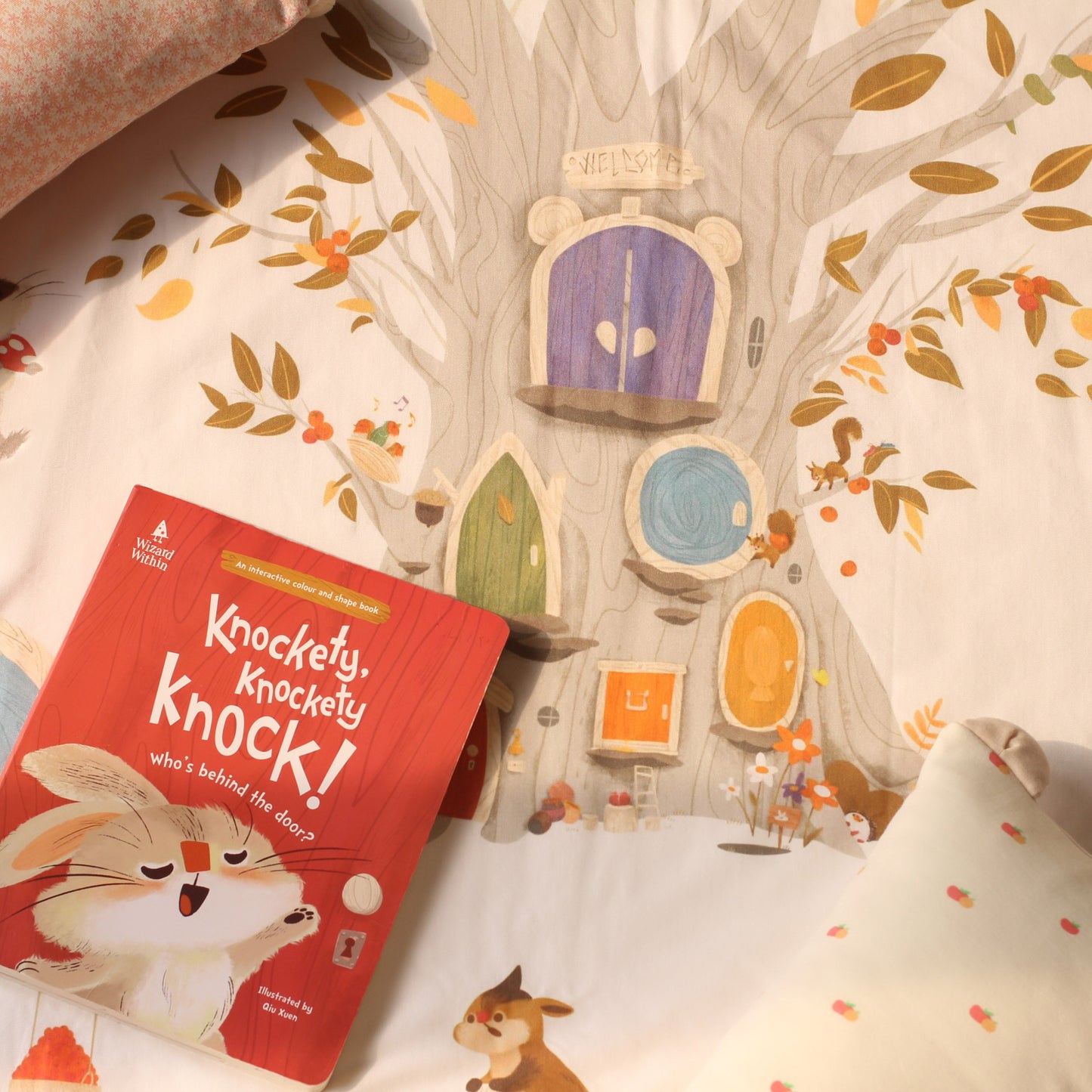 Organic Cotton Magical Bedtime Story Blanket (Twinkle Planet X Wizards Within Collaboration)