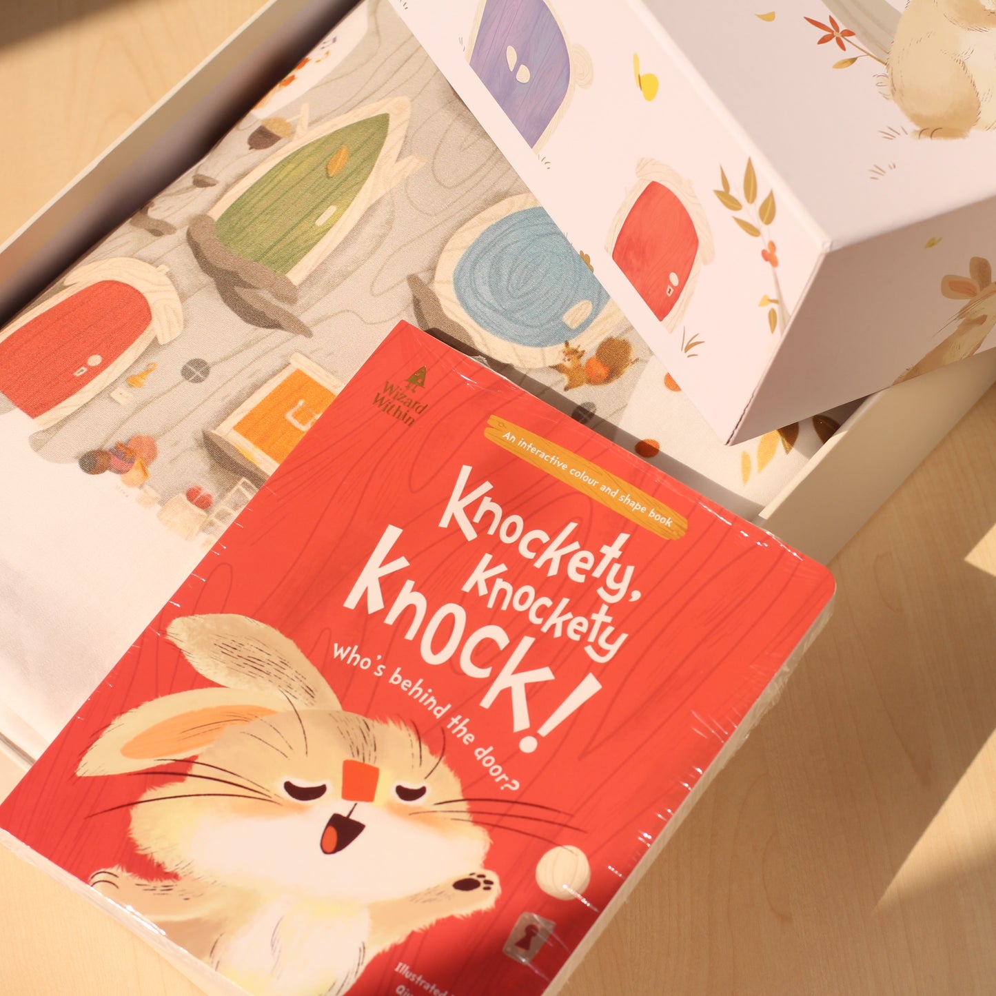 Organic Cotton Magical Bedtime Story Blanket (Twinkle Planet X Wizards Within Collaboration)