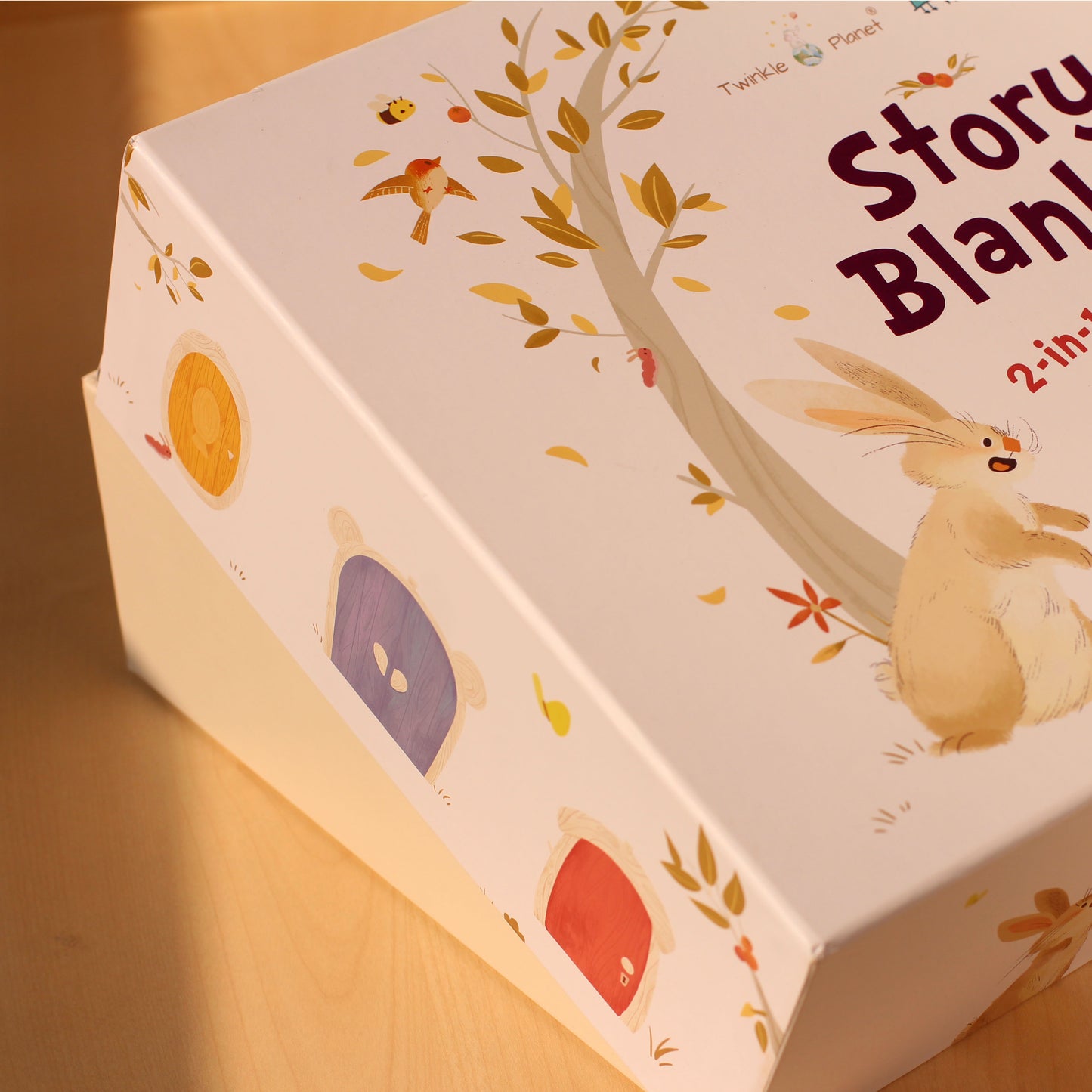 Organic Cotton Magical Bedtime Story Blanket (Twinkle Planet X Wizards Within Collaboration)