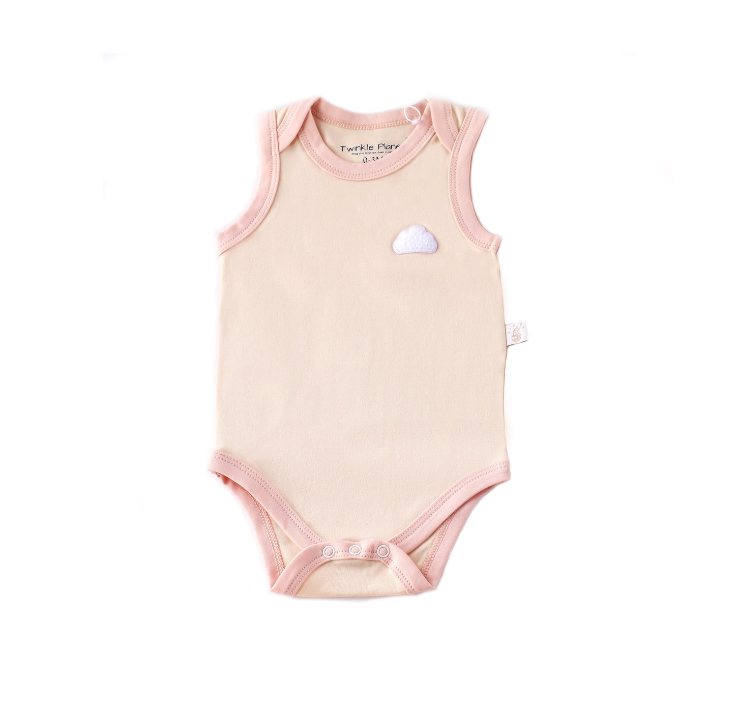 CloudTouch Organic Cotton Sleeveless Bodysuit