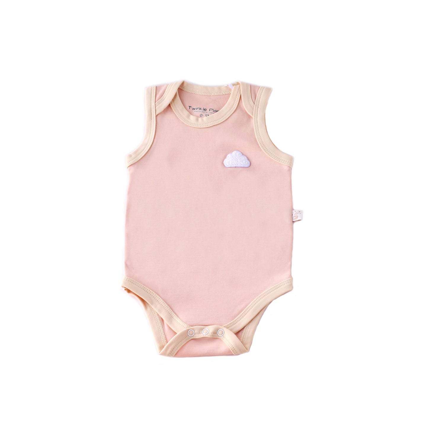 CloudTouch Organic Cotton Sleeveless Bodysuit