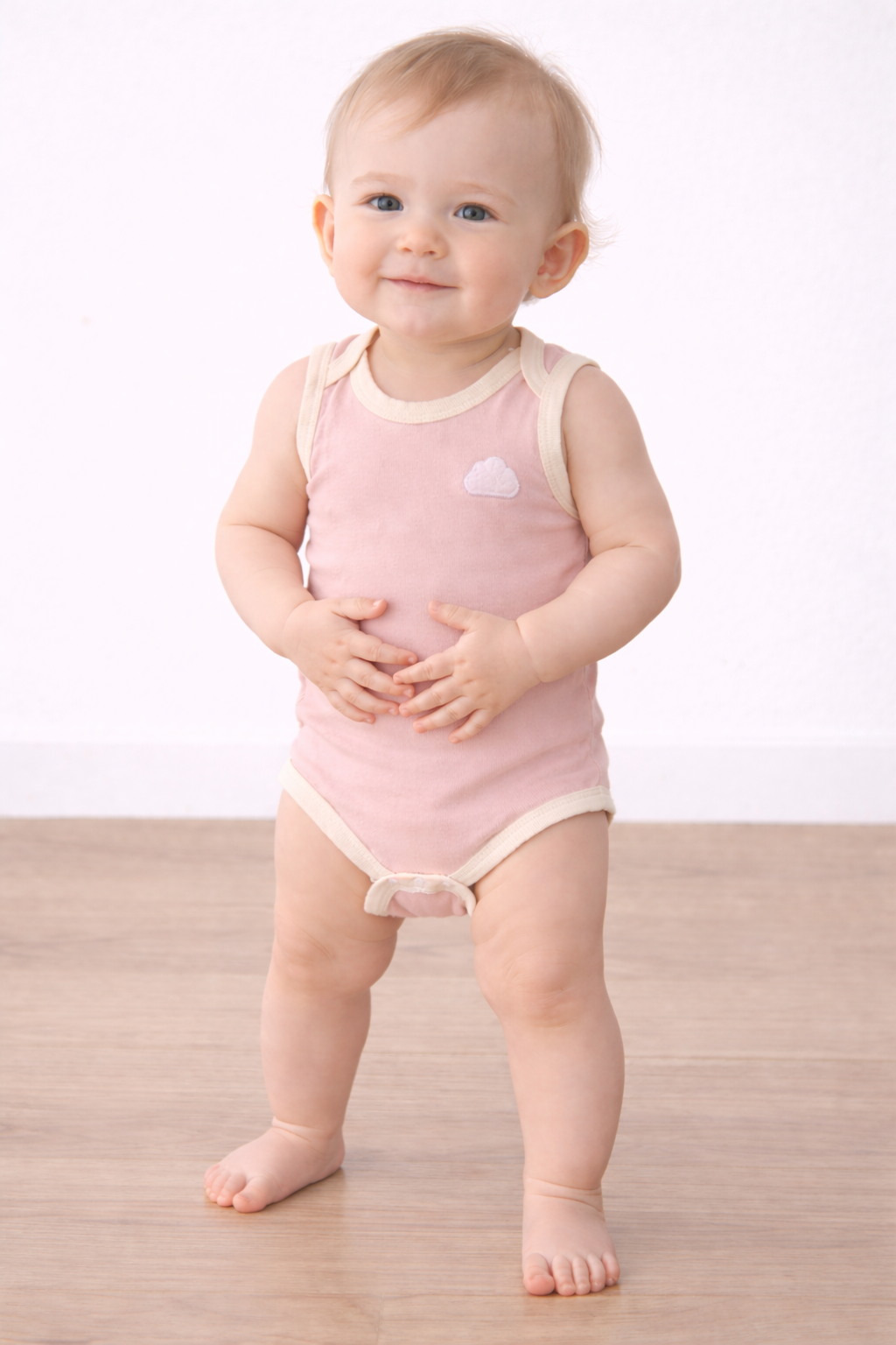 CloudTouch Organic Cotton Sleeveless Bodysuit