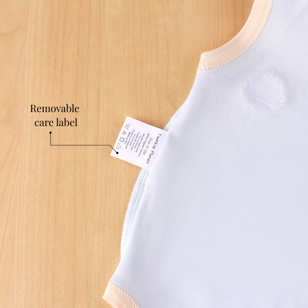 CloudTouch Organic Cotton Sleeveless Bodysuit