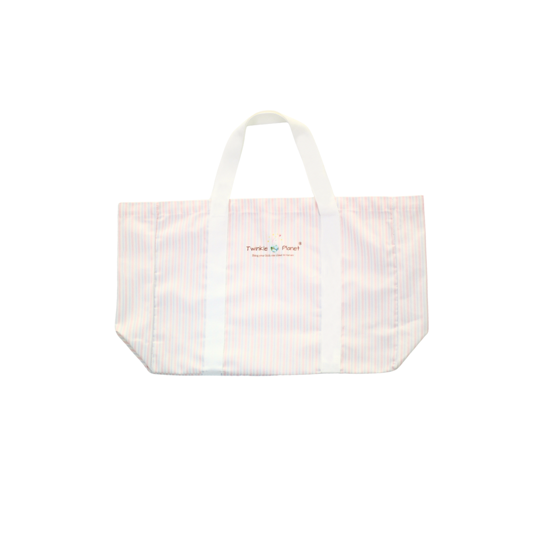 Twinkle Planet Stripe Tote Bag