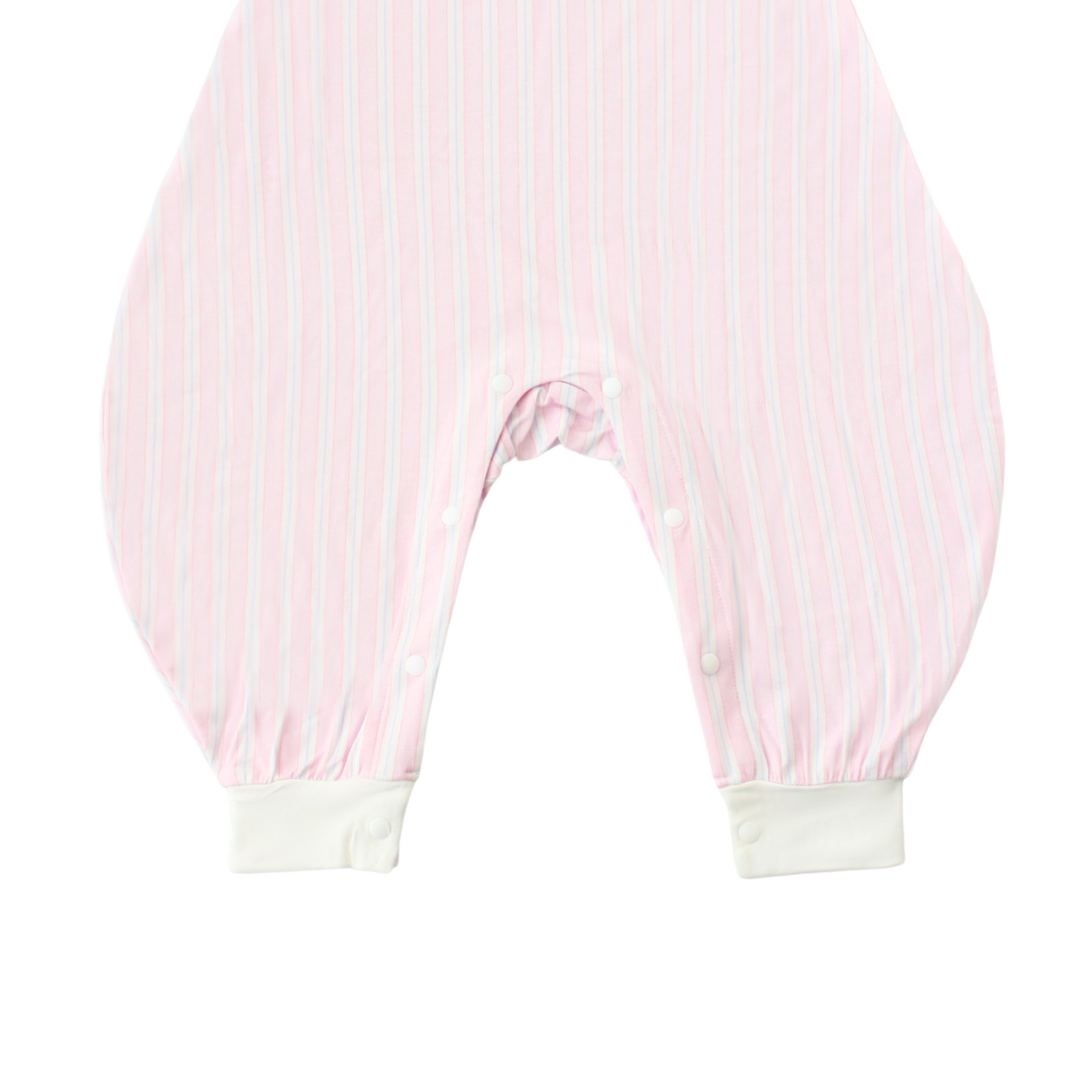 Sustainable Choice Modal Baggy Onepiece - Pink Stripe