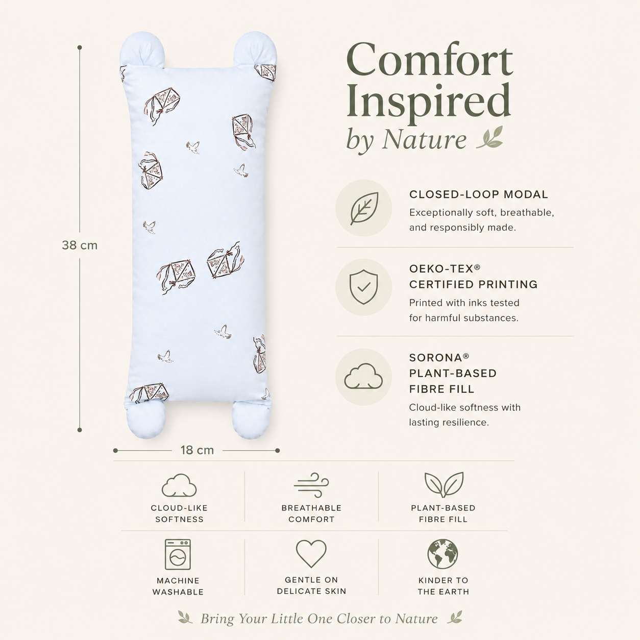 Twinkle Planet CuddleDream Baby Pillow