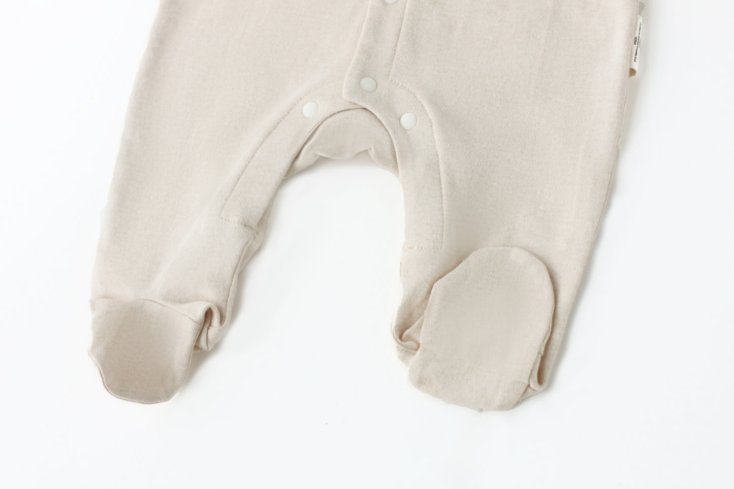 Organic Cotton Collar Onepiece Pyjamas - Purely Natural