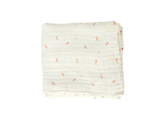 Organic Cotton Muslin Swaddle - Toy Car