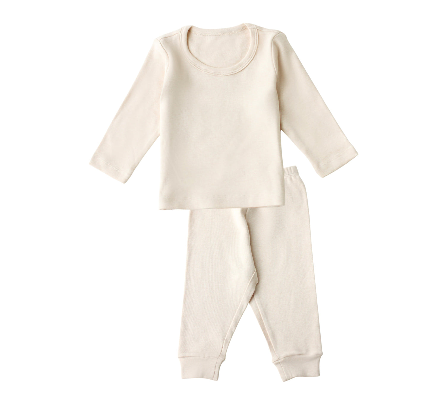Organic Cotton Long Sleeve Pyjamas - Purely Natural